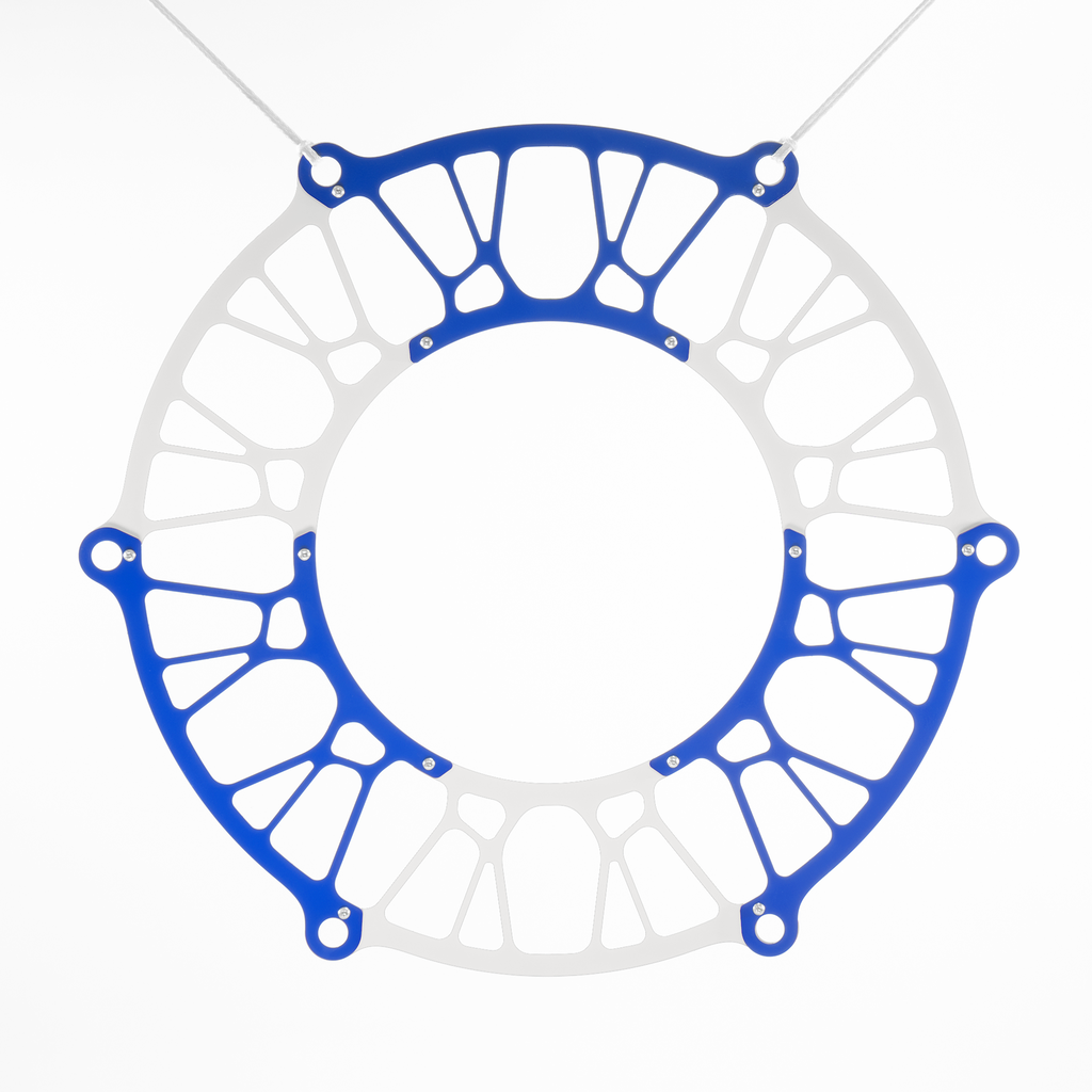 U12/U19 Metal Goal Set (WHITE/BLUE)